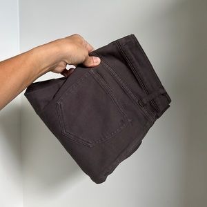 Madewell Vintage Satin Skinny Gray Pants size 26